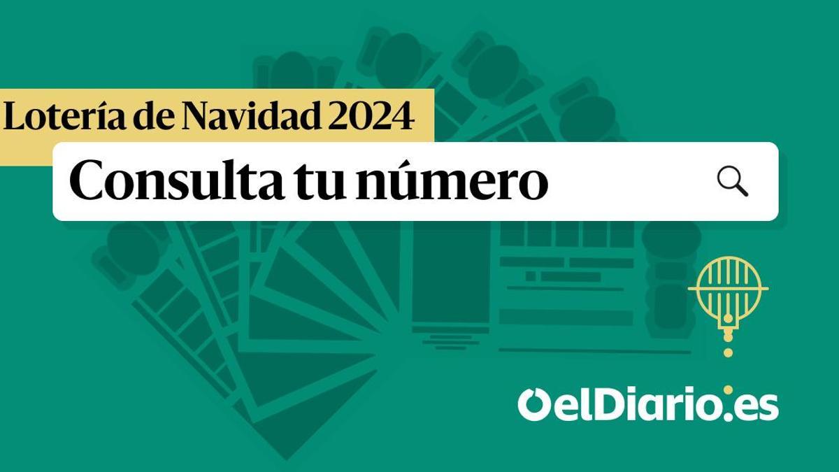 Comprobar Lotería de Navidad 2024: busca si tu número tiene premio