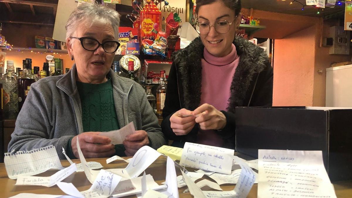 A Cantina, el bar tienda donde María e Inma recuperaron cientos de palabras olvidadas en Asturias