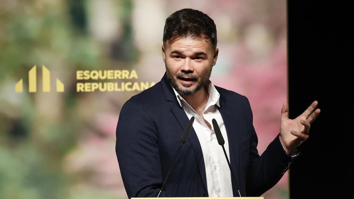 Gabriel Rufián dimite como concejal de Santa Coloma para dedicarse en exclusiva al Congreso