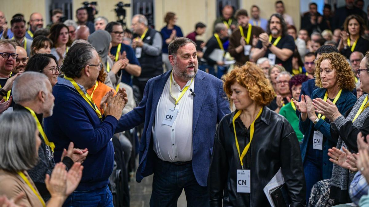 Junqueras emplaza a PSC y PSOE a cumplir los acuerdos pactados antes de negociar los presupuestos