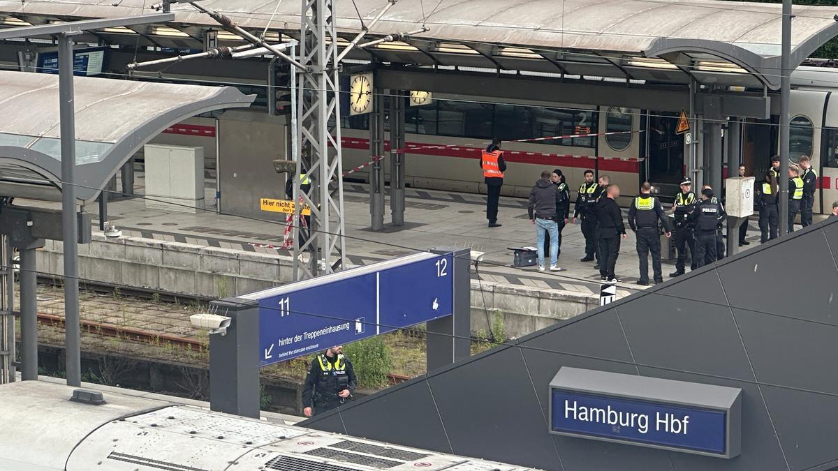 Al menos 12 heridos en un ataque con cuchillo en la estación de Hamburgo