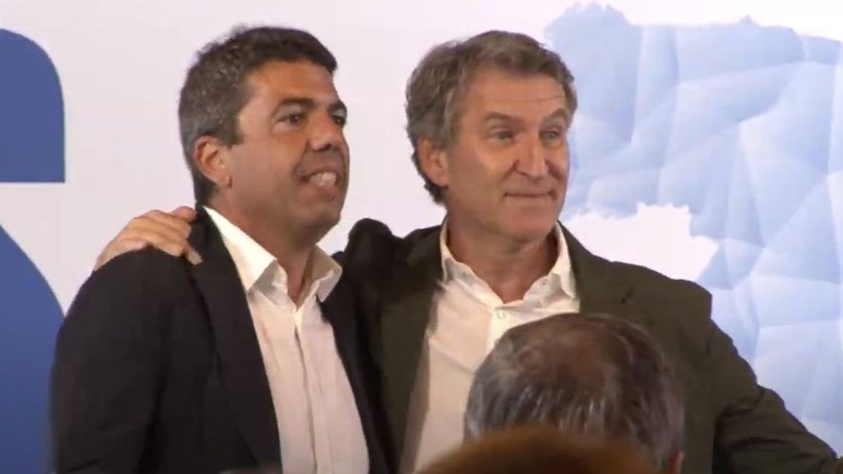 Feijóo cierra filas con Mazón tras su gestión de la DANA y bendice el pacto de presupuestos con Vox: «Buen trabajo»