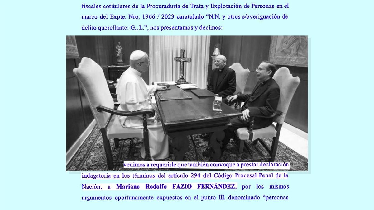El ‘número dos’ del Opus Dei, acusado formalmente de trata de mujeres en Argentina
